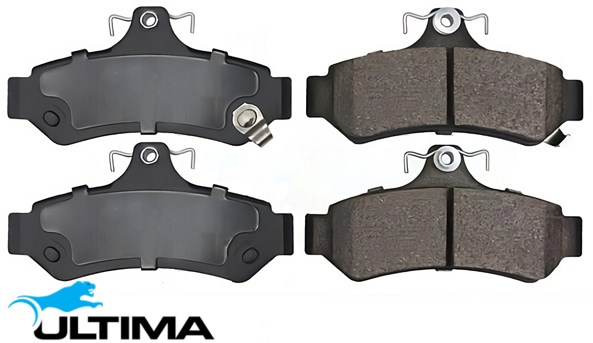 ULTIMA REAR BRAKE PAD SET TO SUIT TOYOTA AURION GSV40R GSV50R 2GR-FE 3.5L V6 PBR CALIPER