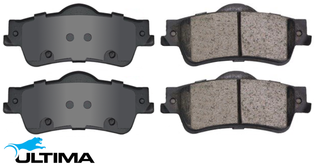 ULTIMA REAR BRAKE PAD SET TO SUIT HOLDEN STATESMAN WM ALLOYTEC SIDI LY7 LLT 3.6L V6