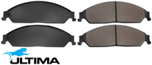 ULTIMA FRONT SEMI-METALLIC BRAKE PAD SET FOR FORD FALCON FG FG X BARRA 195 270T 325T ECOLPI 4.0L I6