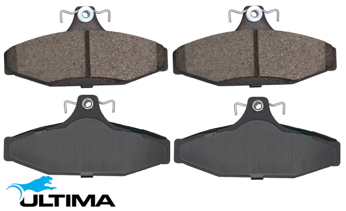 REAR SEMI-METALLIC BRAKE PAD SET FOR FORD FALCON BA BF FG FG X BARRA 182 190 195 E-GAS ECOLPI 4.0 I6