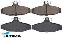 REAR SEMI-METALLIC BRAKE PAD SET FOR FORD FALCON BA BF FG FG X BARRA 182 190 195 E-GAS ECOLPI 4.0 I6