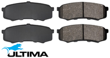 ULTIMA REAR BRAKE PAD SET TO SUIT TOYOTA 1GR-FE 5VZ-FE 3.4L 4.0L V6