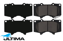 ULTIMA FRONT BRAKE PAD SET TO SUIT TOYOTA PRADO GRJ120R GRJ121R GRJ150R 1GR-FE 4.0L V6