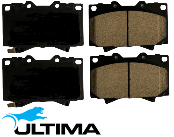 ULTIMA FRONT BRAKE PADS FOR TOYOTA LANDCRUISER FZJ105R FZJ78R FZJ79R HZJ105R 1FZ-FE 1HZ 4.2L 4.5L I6