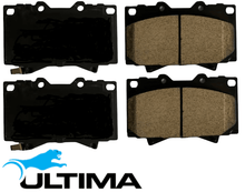 ULTIMA FRONT BRAKE PADS FOR TOYOTA LANDCRUISER HDJ100R HDJ78R HDJ79R HZJ78R HZJ79R 1HZ 1HDFTE 4.2 I6