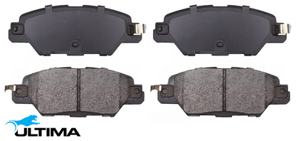 ULTIMA REAR BRAKE PAD SET FOR MAZDA CX-5 KE KF PE-VPS PY PY-VPS 2.0 2.5 I4 EXCEPT KFEP KF2WL CHASSIS