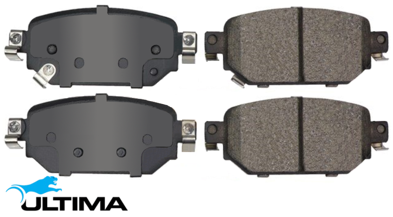 ULTIMA REAR BRAKE PAD SET TO SUIT MAZDA CX-3 DK PE-VPS 2.0L I4 FROM 02/2018