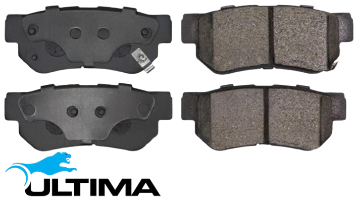 ULTIMA REAR BRAKE PAD SET TO SUIT HYUNDAI SONATA EF EF-B NF G6BV G6BA G6DB 2.5L 2.7L 3.3L V6