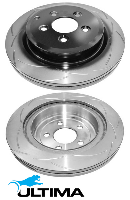 ULTIMA REAR DISC BRAKE ROTOR SET TO SUIT FORD BARRA 182 190 195 245T 270T TURBO 4.0L I6