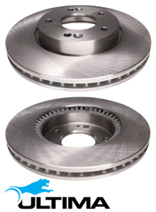 FRONT VENTED DISC BRAKE ROTOR SET TO SUIT KIA SPORTAGE KM SL G4GC G4KD G4KE G4NC 2.0 2.4 I4 OD 280MM