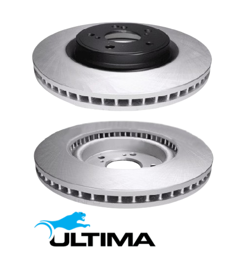 ULTIMA FRONT VENTED DISC BRAKE ROTOR SET TO SUIT HONDA CR-V RW R20Z L15BG TURBO 1.5L 2.0L I4