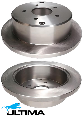 ULTIMA REAR DISC BRAKE ROTOR SET FOR HOLDEN COMMODORE VT VU VX VY VZ 304 LS1 L76 L98 5.0L 5.7 6.0 V8
