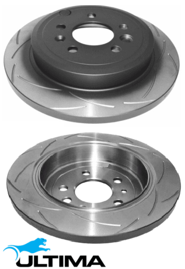 ULTIMA REAR DISC BRAKE ROTOR SET TO SUIT FORD FALCON BA FG FG X BARRA 240T 270T TURBO 4.0L I6