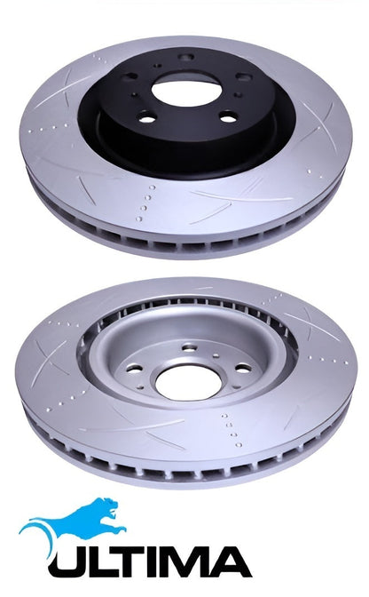 ULTIMA FRONT DISC BRAKE ROTOR SET TO SUIT HOLDEN CALAIS VE VF L76 L77 L98 LS3 6.0L 6.2L V8