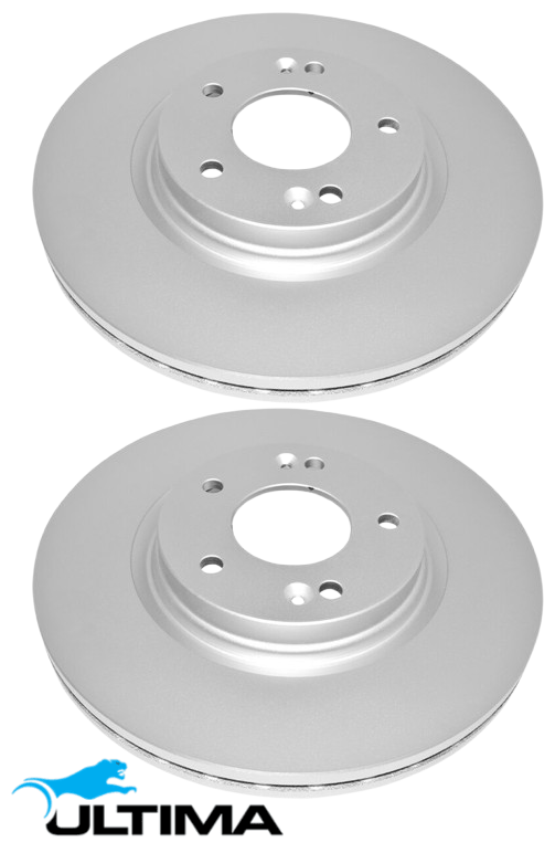 ULTIMA FRONT VENTED DISC BRAKE ROTOR SET TO SUIT KIA G4FJ G4NA G4KJ D4HA 1.6L 2.0L 2.4L I4