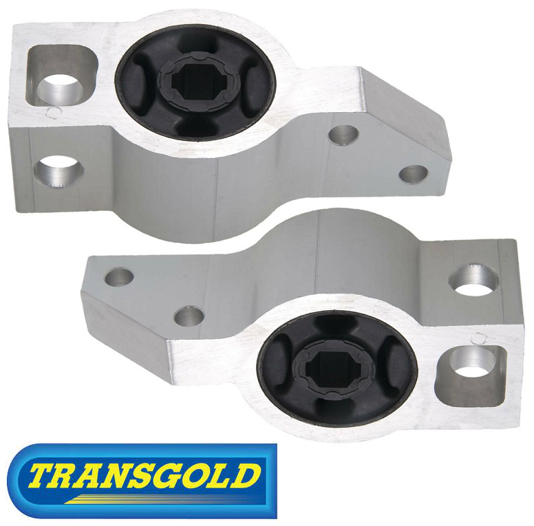 TRANSGOLD FRONT CONTROL ARM LOWER INNER REAR BUSH KIT TO SUIT AUDI A3 8P BDB BMJ BUB 3.2L V6