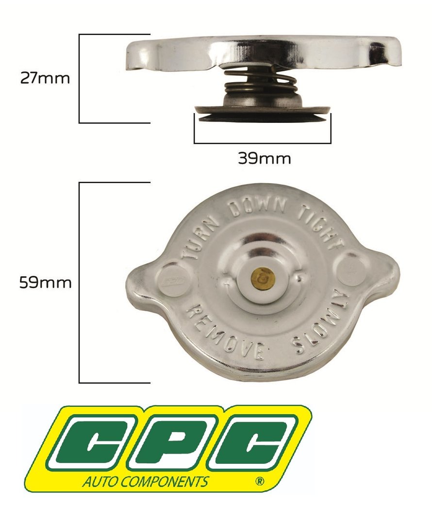 CPC RADIATOR CAP TO SUIT FORD TL50 AU WINDSOR OHV MPFI 5.0L 5.6L V8