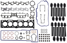 MLS VALVE REGRIND GASKET SET & HEAD BOLTS FOR FORD FALCON BA-FG X BARRA 240T 245T 270T TURBO 4.0L I6