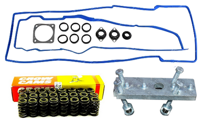 VALVE COVER GASKET & SPRING W/ COMPRESSOR TOOL W/O RETAINER FOR FORD FAIRMONT BF BARRA E-GAS 4.0L I6