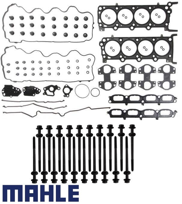 MAHLE VALVE REGRIND GASKET SET AND HEAD BOLTS PACK TO SUIT FORD LTD BA BF BARRA 220 230 5.4L V8