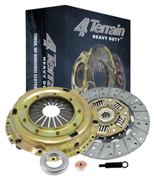 4TERRAIN HEAVY DUTY CLUTCH KIT TO SUIT TOYOTA LANDCRUISER FJ70R FJ73R FJ75R 3F 4.0L I6 TILL 06/1987