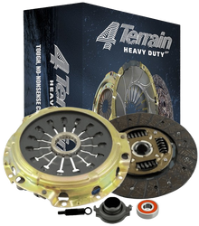 4TERRAIN HEAVY DUTY CLUTCH KIT TO SUIT MITSUBISHI PAJERO V46 4M40 DIESEL 2.8L I4 FROM VIN V46V/V46W