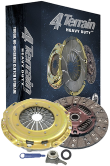4TERRAIN HEAVY DUTY CLUTCH KIT W/ CONCENTRIC SLAVE CYLINDER FOR FORD RANGER PX1 PX2 PX3 P4AT 2.2L I4