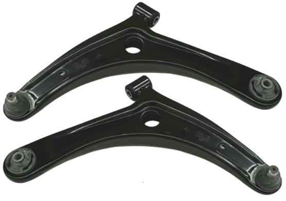 PAIR OF FRONT LOWER CONTROL ARMS TO SUIT MITSUBISHI LANCER CJ CF 4B11 4B12 4B11T 2.0L 2.4L I4