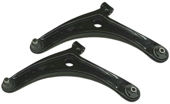 PAIR OF FRONT LOWER CONTROL ARMS TO SUIT DODGE CALIBER PM EBA ED3 ECN ECD 1.8L 2.0L 2.4L I4