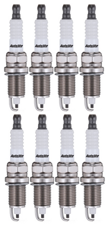 SET OF 8 AUTOLITE SPARK PLUGS TO SUIT BMW 5 SERIES 545I N62B44 4.4L V8