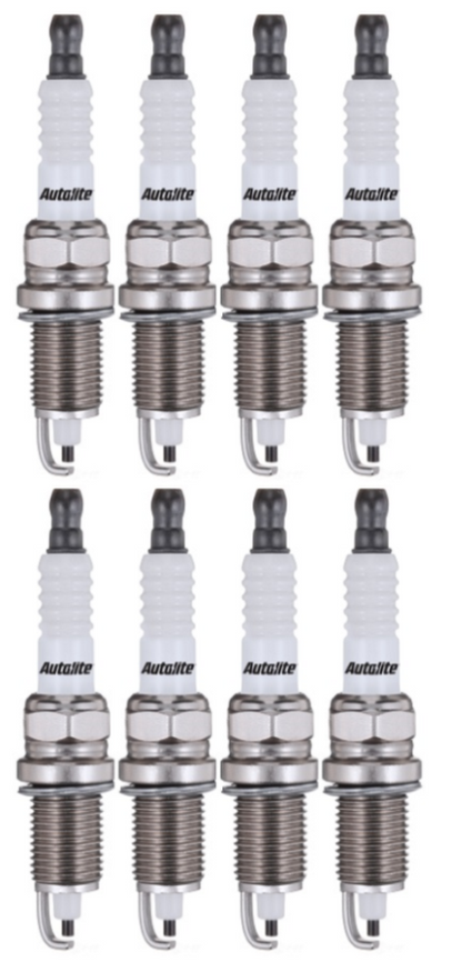 SET OF 8 AUTOLITE SPARK PLUGS TO SUIT AUDI S4 B6 B7 BBK 4.2L V8