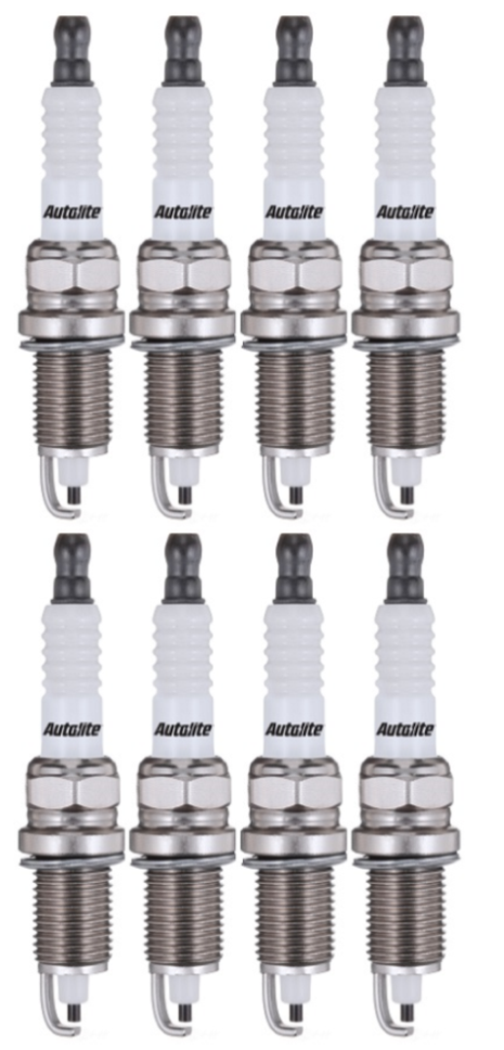SET OF 8 AUTOLITE SPARK PLUGS TO SUIT AUDI A6 C5 C6 ARS BAT 4.2L V8