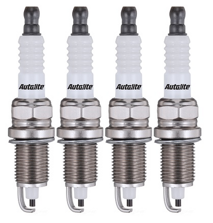 SET OF 4 AUTOLITE SPARK PLUGS TO SUIT TOYOTA ESTIMA TCR11R TCR21R TCR10R TCR20R 2TZ-FE 2.4L I4