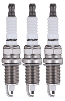 SET OF 3 AUTOLITE SPARK PLUGS TO SUIT DAIHATSU CENTRO L500S EF-EL 0.7L I3