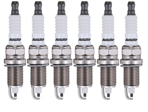 SET OF 6 AUTOLITE SPARK PLUGS TO SUIT LAND ROVER FREELANDER L314 25K 2.5L V6