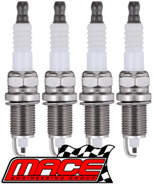 SET OF 4 MACE COPPER CORE SPARK PLUGS TO SUIT MAZDA PREMACY CP FP FS-DE 1.8L 2.0L I4