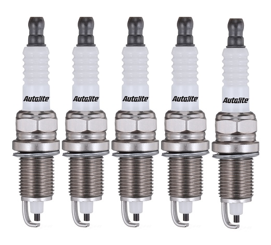 SET OF 5 AUTOLITE SPARK PLUGS TO SUIT AUDI 7A AAN TURBO 2.2L 2.3L I5