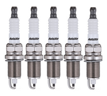 SET OF 5 AUTOLITE SPARK PLUGS TO SUIT AUDI S4 C4 AAN TURBO 2.2L I5