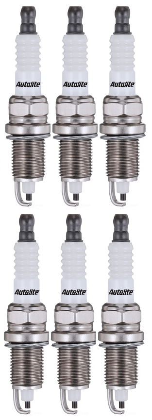 SET OF 6 AUTOLITE SPARK PLUGS TO SUIT VOLVO S80 P2 B6284T TWIN TURBO 2.8L I6
