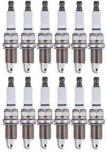 SET OF 12 AUTOLITE SPARK PLUGS TO SUIT MERCEDES BENZ SLK32 AMG R170 M112.960 SUPERCHARGED 3.2L V6