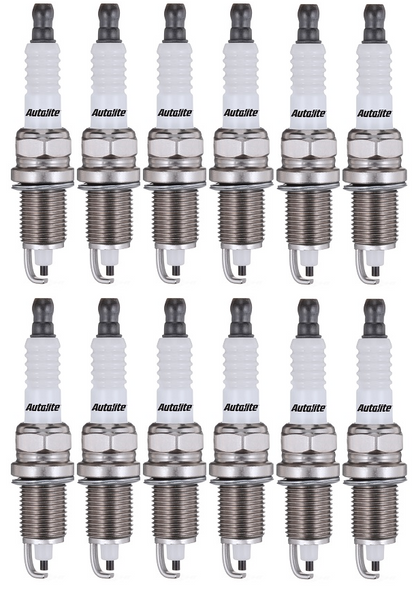 SET OF 12 AUTOLITE SPARK PLUGS TO SUIT MERCEDES BENZ M112.961 M112.960 SUPERCHARGED 3.2L V6