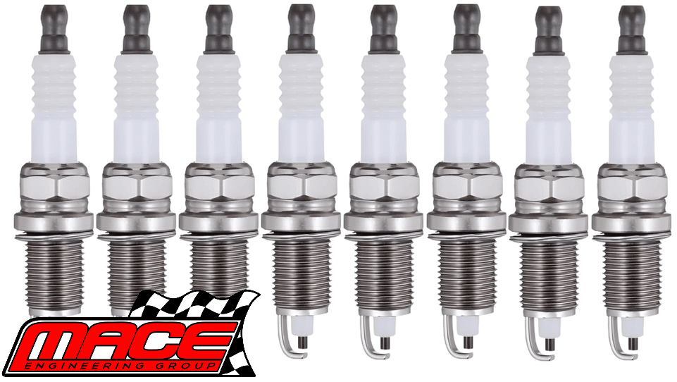SET OF 8 MACE COPPER CORE SPARK PLUGS TO SUIT VOLKSWAGEN PASSAT B5 BDN 4.0L W8