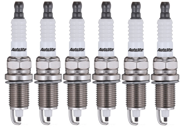 SET OF 6 AUTOLITE SPARK PLUGS TO SUIT AUDI RS4 B5 ASJ TWIN TURBO 2.7L V6