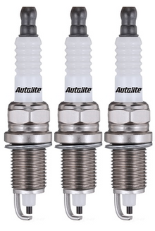 SET OF 3 AUTOLITE SPARK PLUGS TO SUIT DAIHATSU CHARADE L251S EJ-DE 1.0L I3
