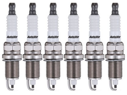 SET OF 6 AUTOLITE SPARK PLUGS TO SUIT SUBARU SVX C12 EG33 3.3L F6