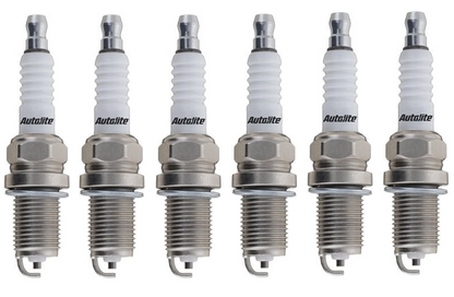 SET OF 6 AUTOLITE SPARK PLUGS TO SUIT HOLDEN CALIBRA YE C25XE 2.5L V6
