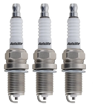 SET OF 3 AUTOLITE SPARK PLUGS TO SUIT HONDA INSIGHT ZE ECA1 1.0L I3