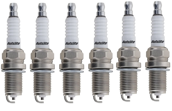 SET OF 6 AUTOLITE SPARK PLUGS TO SUIT DODGE JOURNEY JC EER 2.7L V6