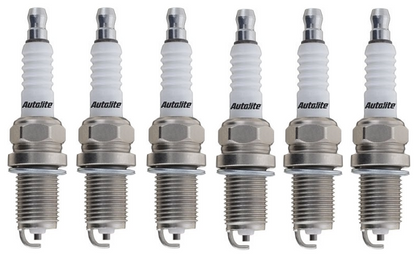 SET OF 6 AUTOLITE SPARK PLUGS TO SUIT MERCEDES BENZ 190E W201 M103.942 2.6L I6
