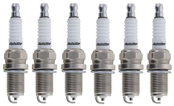 SET OF 6 AUTOLITE SPARK PLUGS TO SUIT MERCEDES BENZ 300E W124 M103.983 3.0L I6